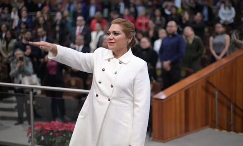 Lizbeth Jiménez Aguirre asume el cargo de nueva Fiscal General de Veracruz (Foto de Lisbeth Aurelia Jiménez Aguirre)