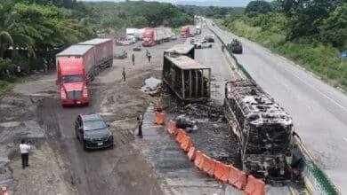 Choque múltiple en la autopista Córdoba-Veracruz, 40 heridos hasta ahora (Foto de Lucy Rivas)