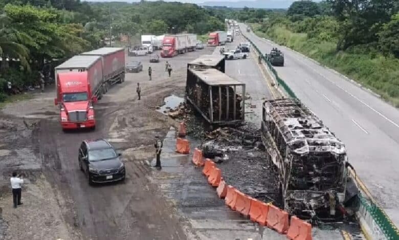 Choque múltiple en la autopista Córdoba-Veracruz, 40 heridos hasta ahora (Foto de Lucy Rivas)