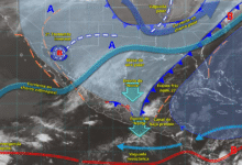 Descenso de temperaturas en México por frente frío 27