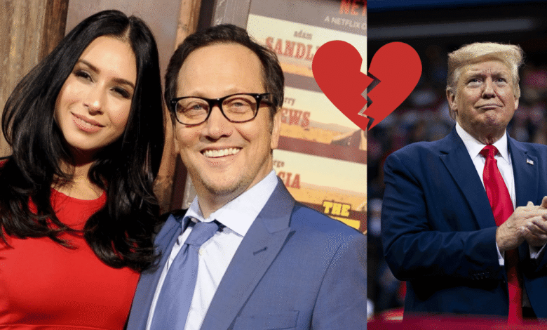 Rob Schneider confirma apoyo a Trump tras divorciarse de su esposa mexicana