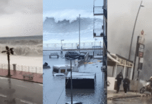 Ciclón Harry azota el sur de Italia con olas de 10 metros