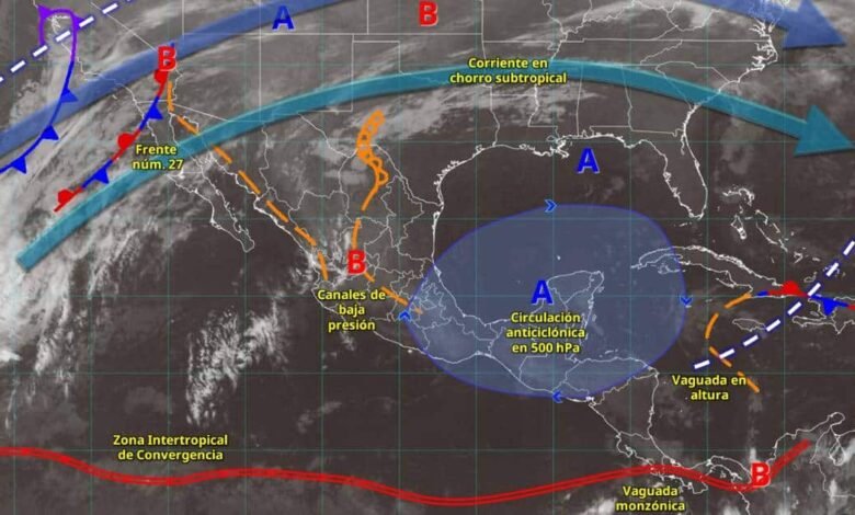 Pronóstico del clima martes 6 de enero Ambiente fresco con cielo medio nublado