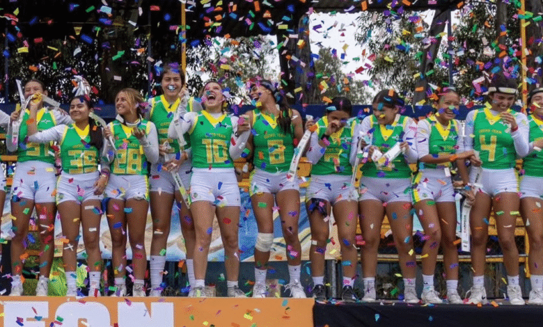 Las jugadoras del equipo Mayas de Cancún conquistaron el primer lugar del NFL Flag Championship Américas tras vencer a Panamá 19-18 en una final sumamente cerrada, celebrada en Monterrey, Nuevo León.