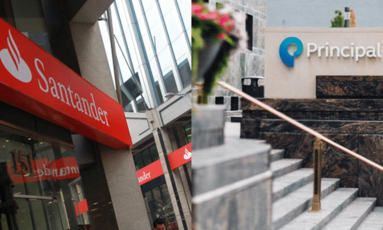 Santander compra rentas vitalicias de Principal y refuerza su negocio de pensiones en Chile