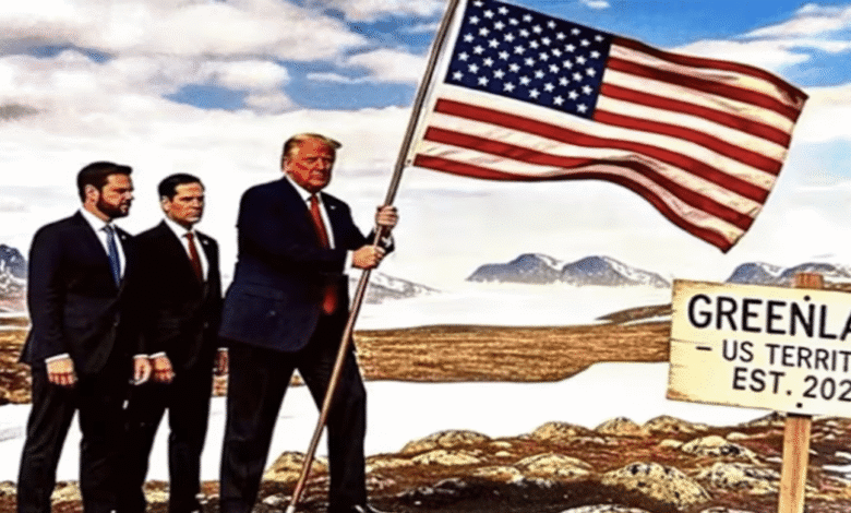 Trump escala la disputa con Europa por Groenlandia con mensajes y fotos creadas con IA