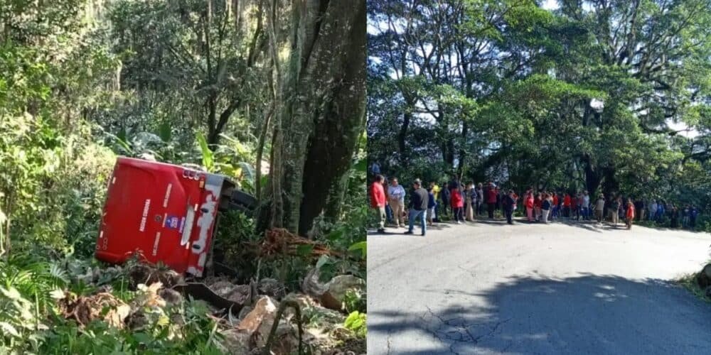 Volcadura de autobús en Naranjal deja decenas de heridos (Foto de Foto de Diana López Hernández)