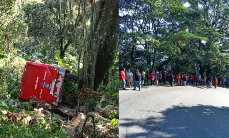 Volcadura de autobús en Naranjal deja decenas de heridos (Foto de Foto de Diana López Hernández)