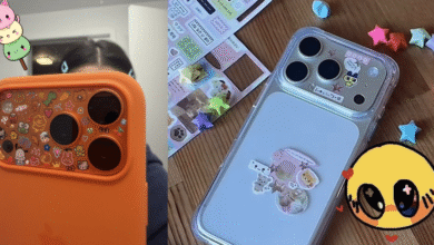 ¿Tu iPhone tiene tatuajes La moda viral de decorar el módulo de cámaras con pegatinas que hasta Apple aplaude (Foto por @fairyprxncess y Canva)