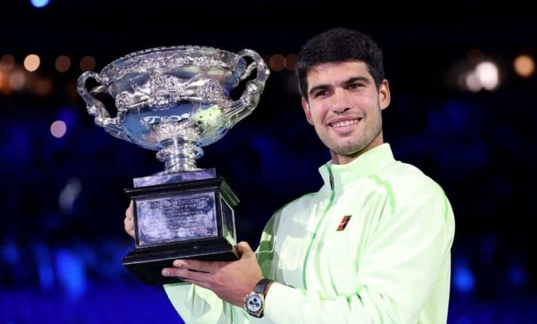 Carlos Alcaraz, el jugador más joven en completar los cuatro Grand Slam