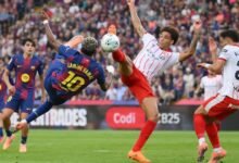 Girona vs Barcelona Fecha y horario del partido de la Jornada 24. (Foto: Redes Sociales).