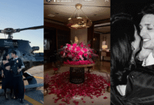 Kenia Os y Peso Pluma celebran su aniversario con románticos detalles en San Valentín