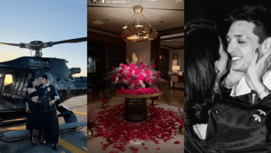 Kenia Os y Peso Pluma celebran su aniversario con románticos detalles en San Valentín