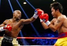 Mayweather Jr. vs Pacquiao II fecha y sede de la pelea. Imagen: Los Angeles Times.