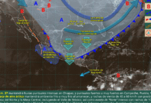México bajo impacto del Frente Frío 37 Clima hoy 23 de Febrero de 2026