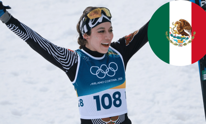 Regina Martínez, primera mexicana en los 10 km de esquí en Milano Cortina 2026