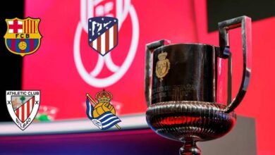 Semifinales de Copa del Rey Fecha de los partidos