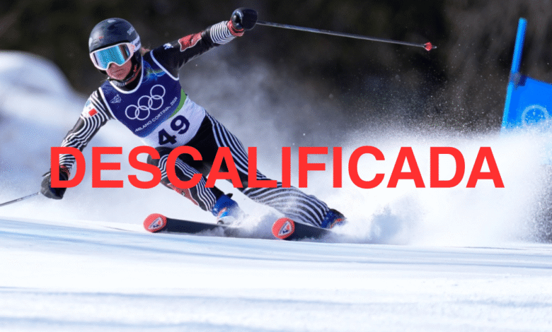 Un milímetro la deja fuera Sarah Schleper queda eliminada en Juegos Olímpicos de Invierno 2026