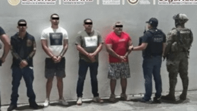 Capturan a 4 de los 23 reos que escaparon en Puerto Vallarta, durante operativo Mencho (Foto de DefensaMX, Marina y Seguridad)