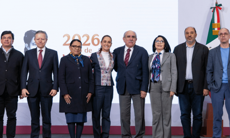 Presidenta Claudia Sheinbaum Pardo presentó la iniciativa de reforma en materia electoral (Foto de Gobierno de México)