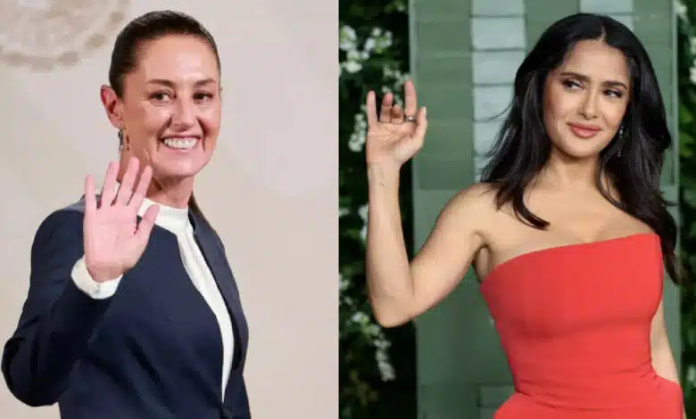 Claudia Sheinbaum presentará incentivos al cine mexicano junto a Salma Hayek (Fotos de internet)