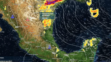 Clima extremo en México Tornados en el norte y calor de 40 °C en el sur (Foto Meteored)
