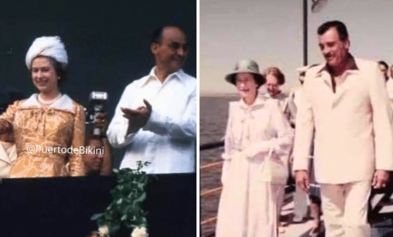 El día que la Reina Isabel II visitó el puerto de Veracruz