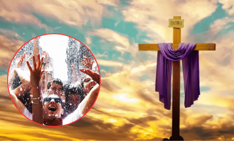 Semana Santa 2026 ¿Sábado de Gloria o Santo? La tradición de mojarse (Fotos de internet)