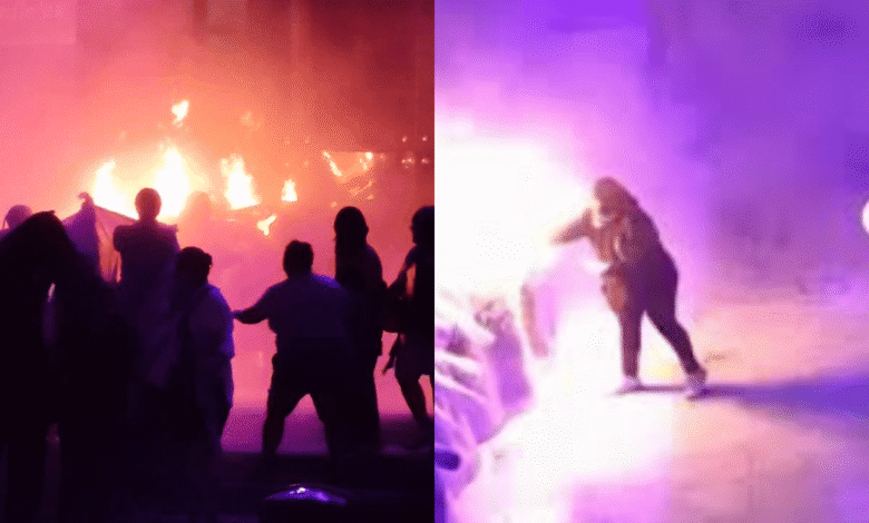 Hasta 37 años de prisión por agresión a policías durante el 8M en Campeche (Fotos de internet)