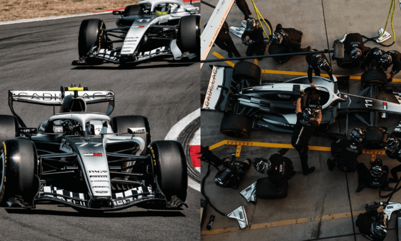 Los dos coches del equipo nuevo de la F1 pudieron terminar la competencia disputada en China (Foto de internet)