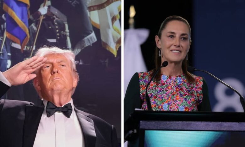 #VIDEO: Trump se pronuncia tras evacuación por hombre armado y Claudia Sheinbaum condena los hechos