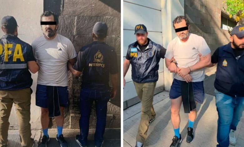 Detención de Fernando Farías laguna en Argentina