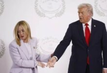 Donald Trump arremete contra la primera ministra italiana Giorgia Meloni “la inaceptable es ella”