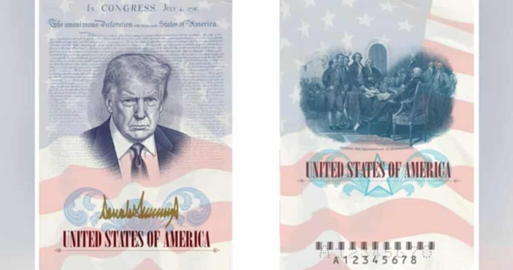 donald trump,estados unidos,pasaporte de estados unidos,presidente de estados unidos,noticias de mundo,mundo,símbolos patrios