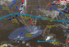 Lluvias fuertes y rachas de viento afectarán al centro, sur y sureste de México