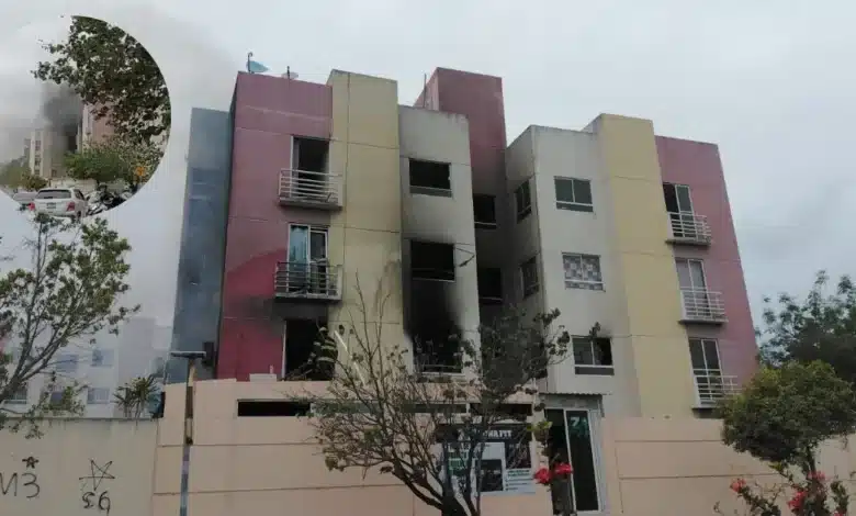 Tragedia en Veracruz explosión de gas deja siete heridos, incluidos tres menores (fotos redes sociales)