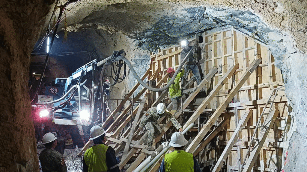 Mina Santa Fe,Rescate