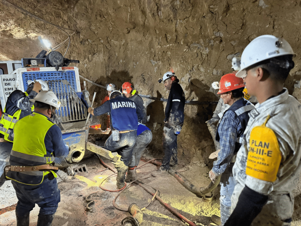 Mina Santa Fe,Rescate