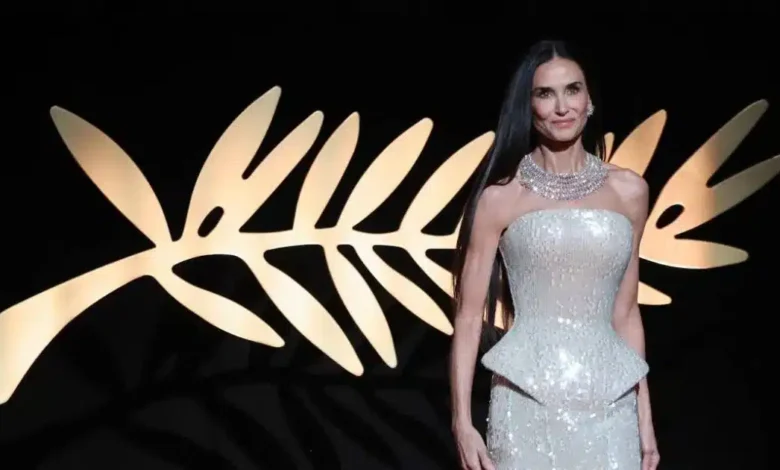 Demi Moore en Cannes 2026 se roba las miradas