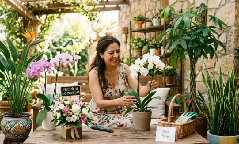 día de las madres 2026 5 plantas ideales para regalar