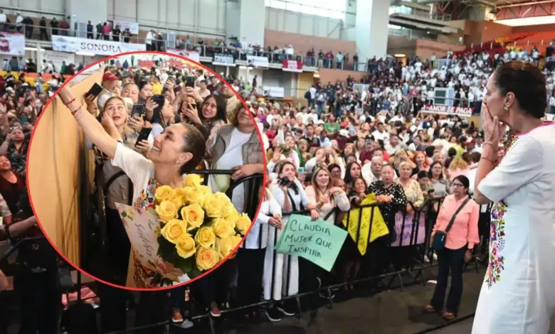 Claudia Sheinbaum culmina gira por Sonora con celebración del Día de la Madre (Fotos de cortesía)