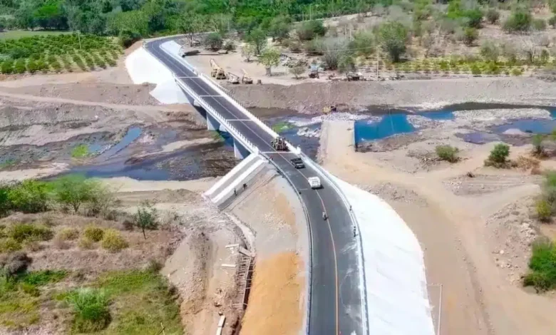 Reconstrucción del Puente Las Trancas (Foto de cortesía)