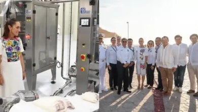 Claudia Sheinbaum de gira por la Península de Yucatán (Foto de cortesía)