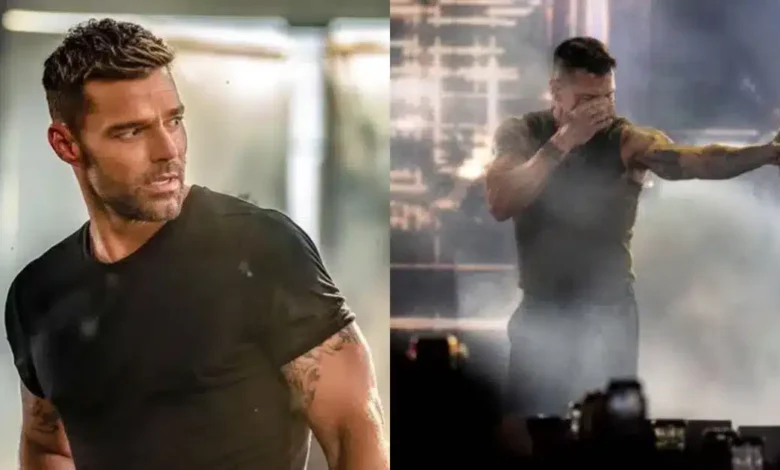 ¡Momento tenso! Ricky Martin suspende concierto por gas lacrimógeno (Fotos de internet)