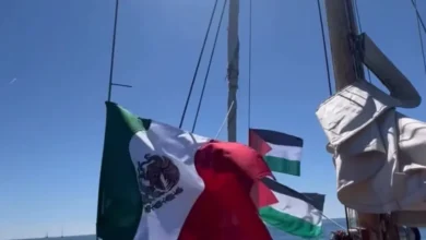 sre reporta intercepción de flotilla humanitaria rumbo a gaza