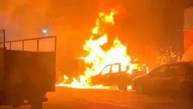 incendio en veracruz calcina más de 11 autos nuevos