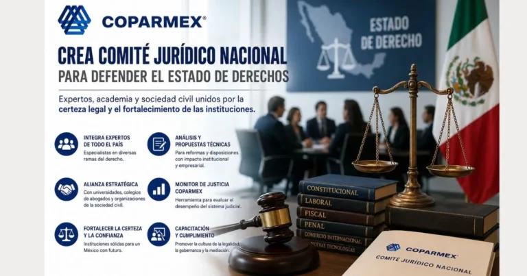 coparmex crea comité nacional para blindar el estado de derecho empresarios