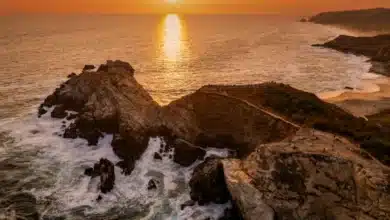 Pozas naturales y refrescantes en Punta Cometa (Foto de Sectur Oaxaca)