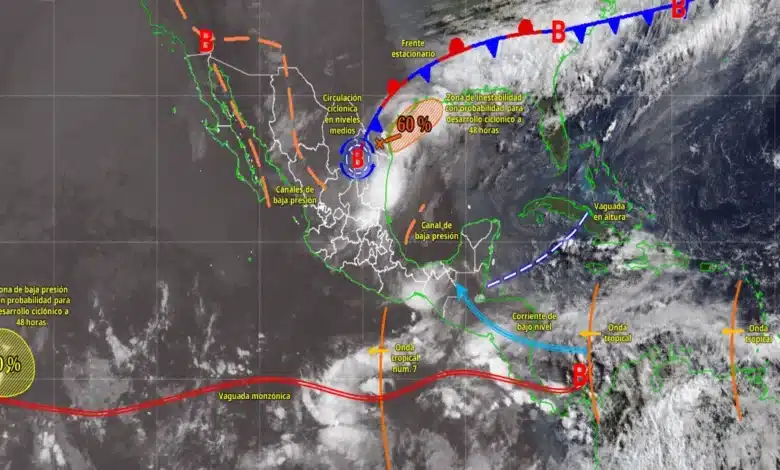 lluvias intensas afectarán a nuevo león y tamaulipas prevén precipitaciones fuertes en gran parte de méxico