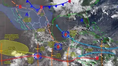 pronóstico del clima en méxico lluvias intensas en veracruz, oaxaca y chiapas